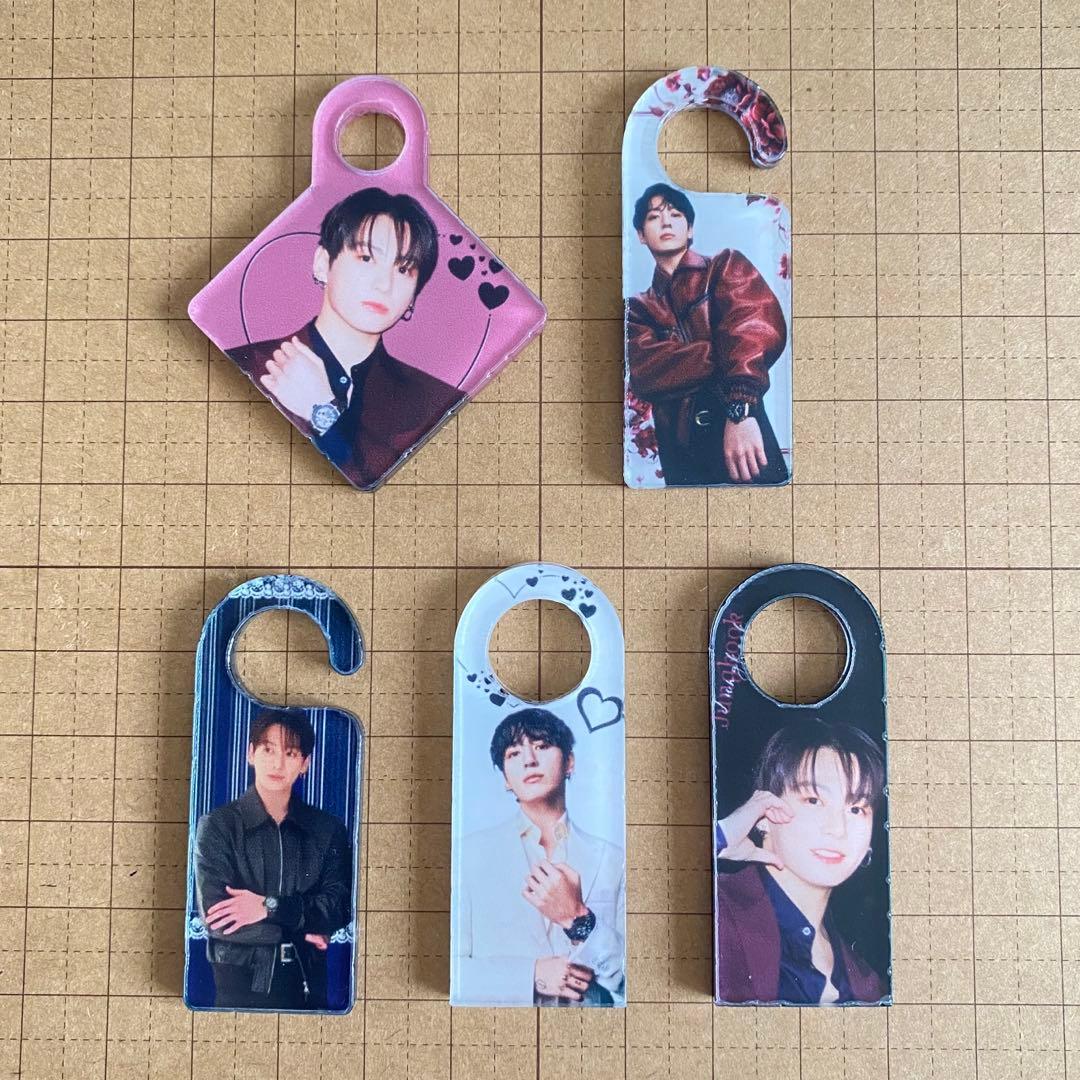 BTS ジョングク グク アクリル ストロータグ セット