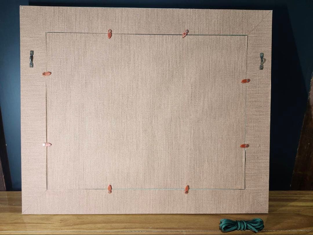 馬の群れ 絵画 ゴールドフレーム