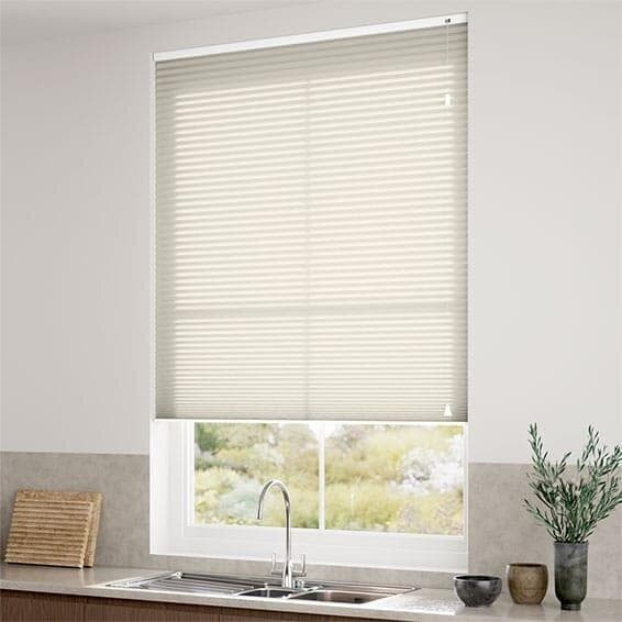 未使用　ハニカムシェード　オフホワイト　164×57