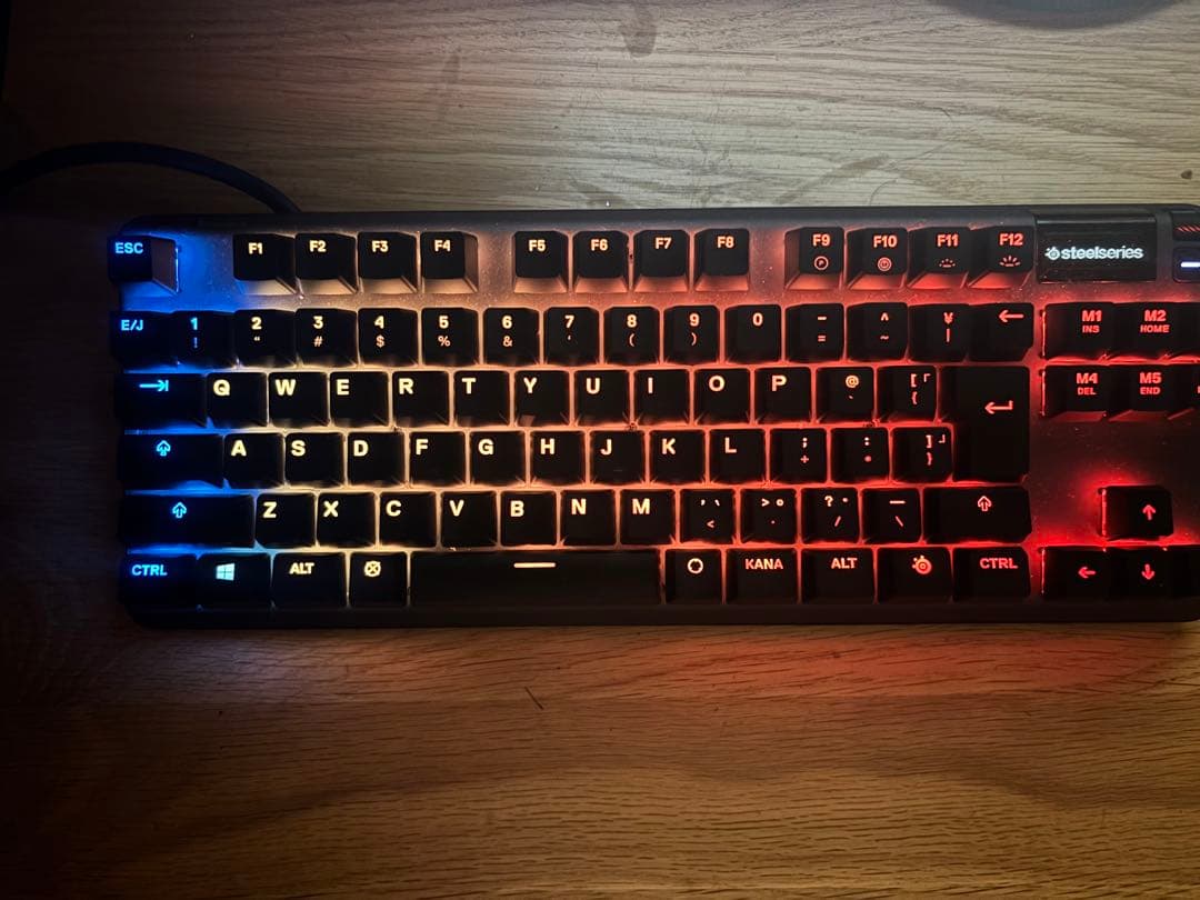 値下げ中‼️SteelSeries apex pro tklメカニカルキーボード