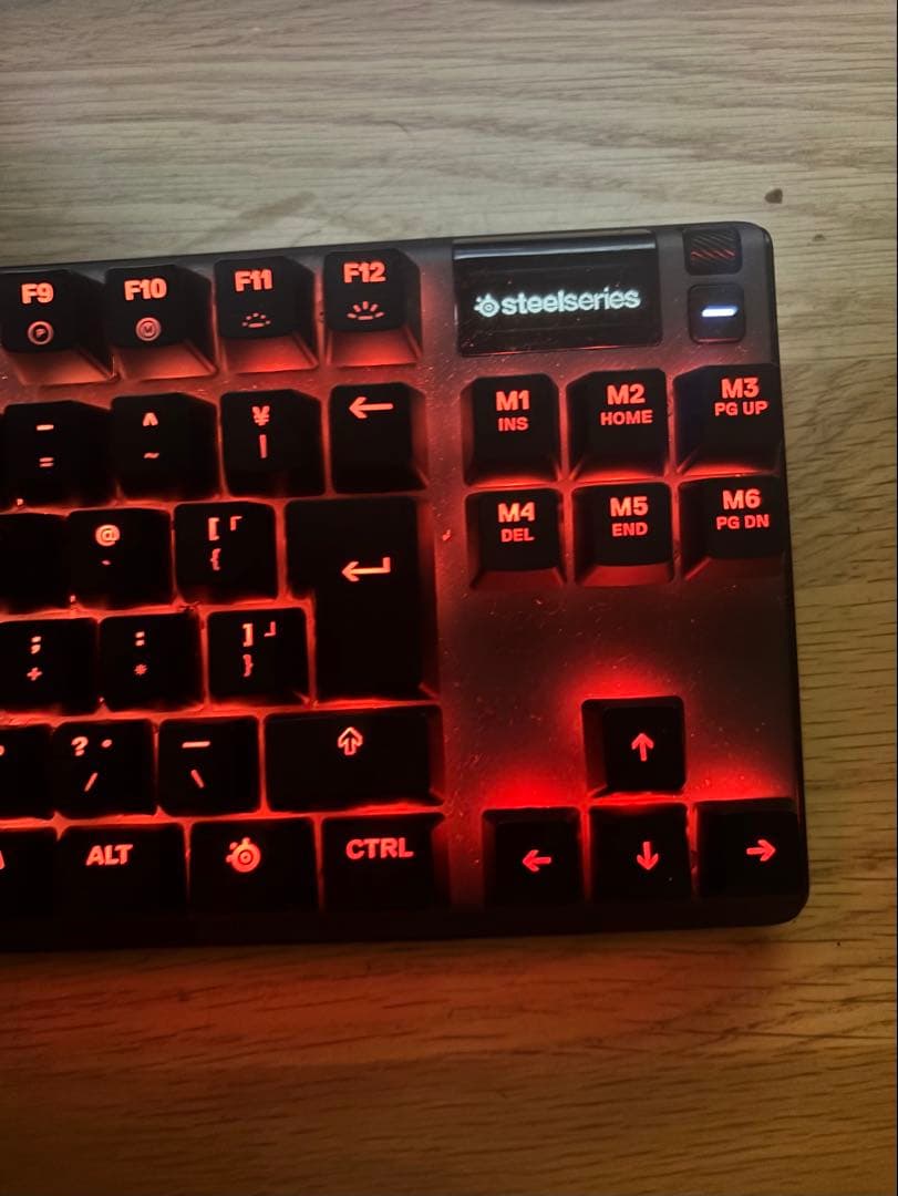 値下げ中‼️SteelSeries apex pro tklメカニカルキーボード