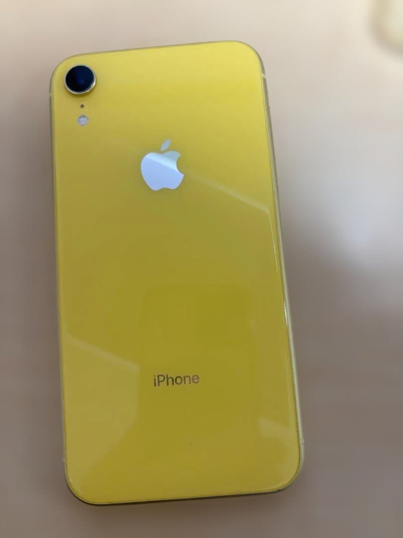 Apple iPhone XR イエロー 本体 128GB