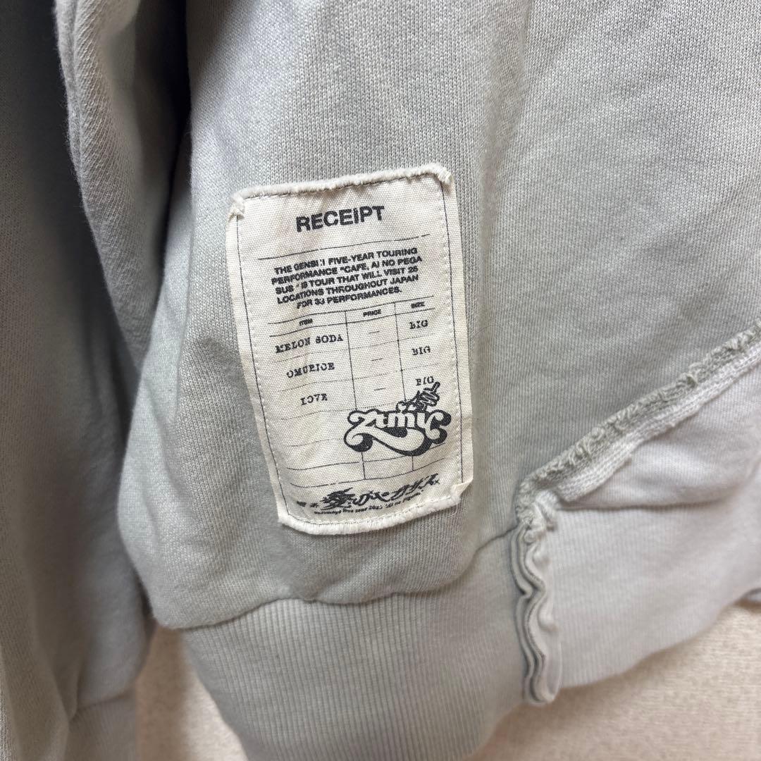 ずっと真夜中でいいのに。　ずとまよ　Half Zip Sweat グレー　XL