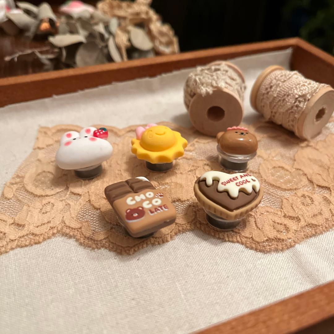 ＊ハンドメイド＊かわいいマグネット ⑤【5個セット】