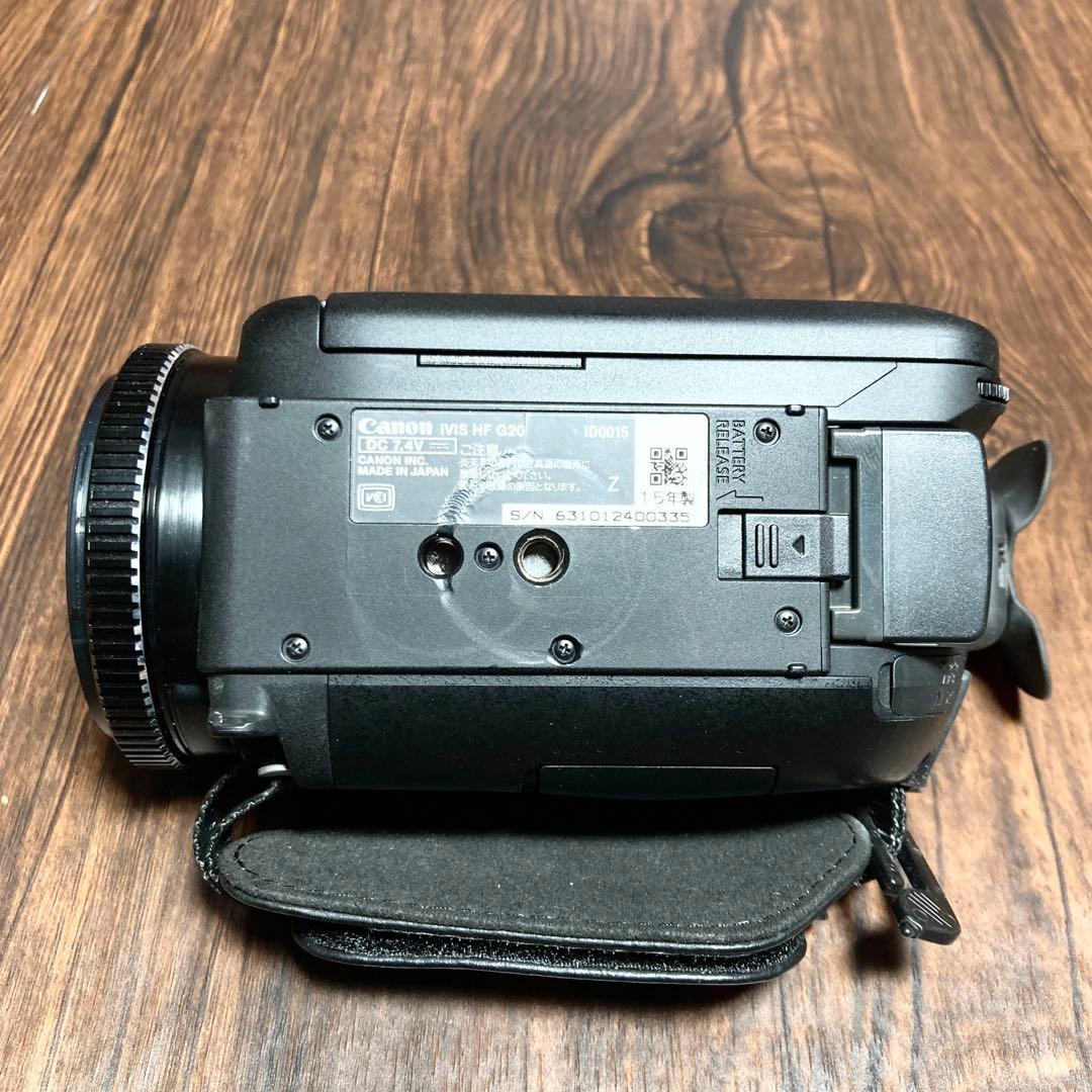 Canon ビデオカメラ ハンディカム IVIS HF G20 2015年製