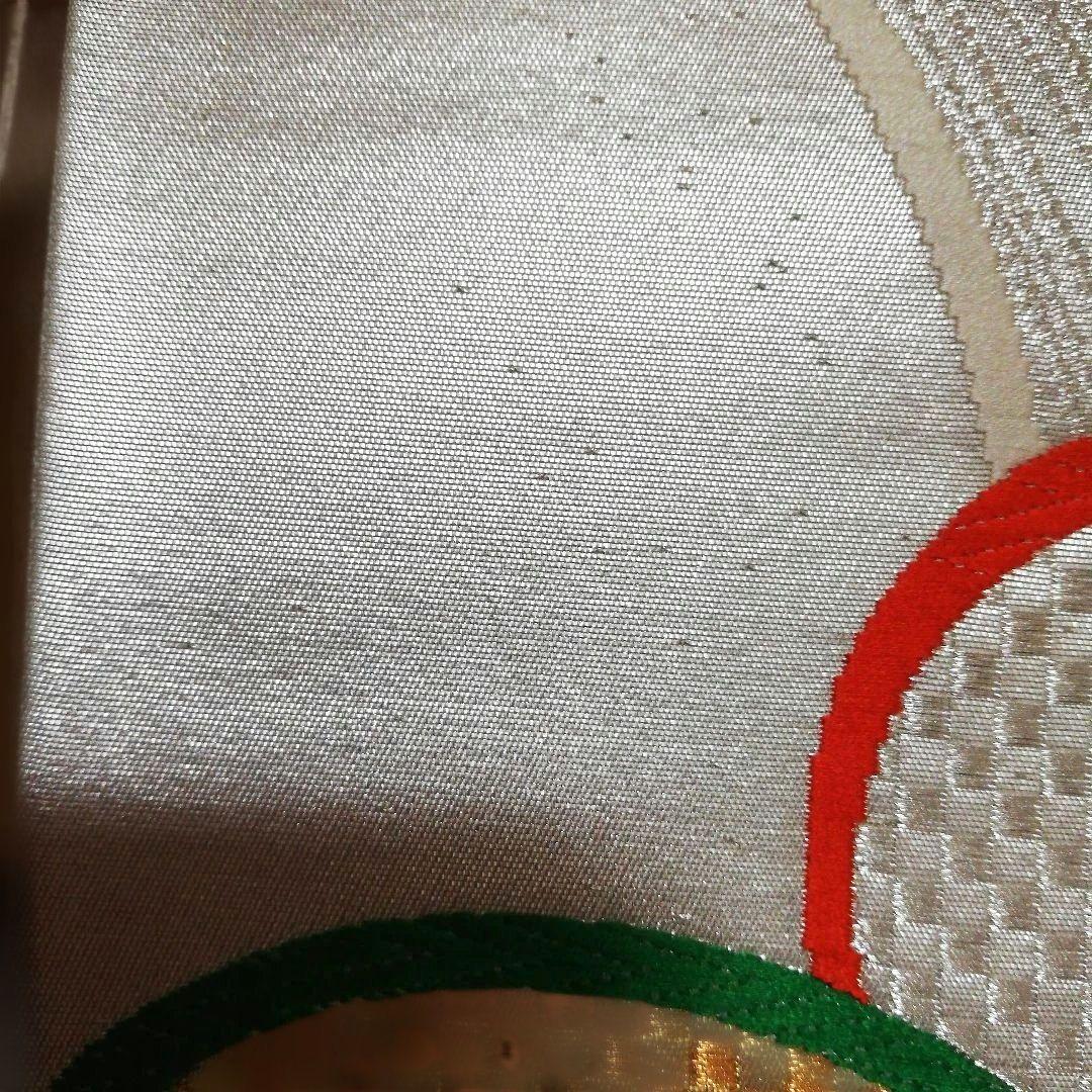 coco 　ご相談用 帯リメイクバッグ　黒　橙色