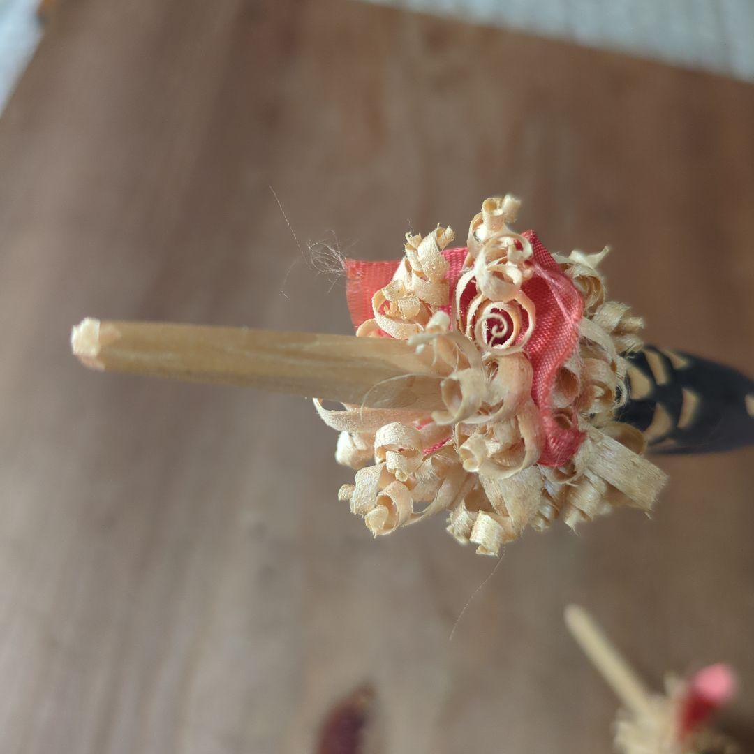 アイヌ民族　花矢　祭具　 2本セット