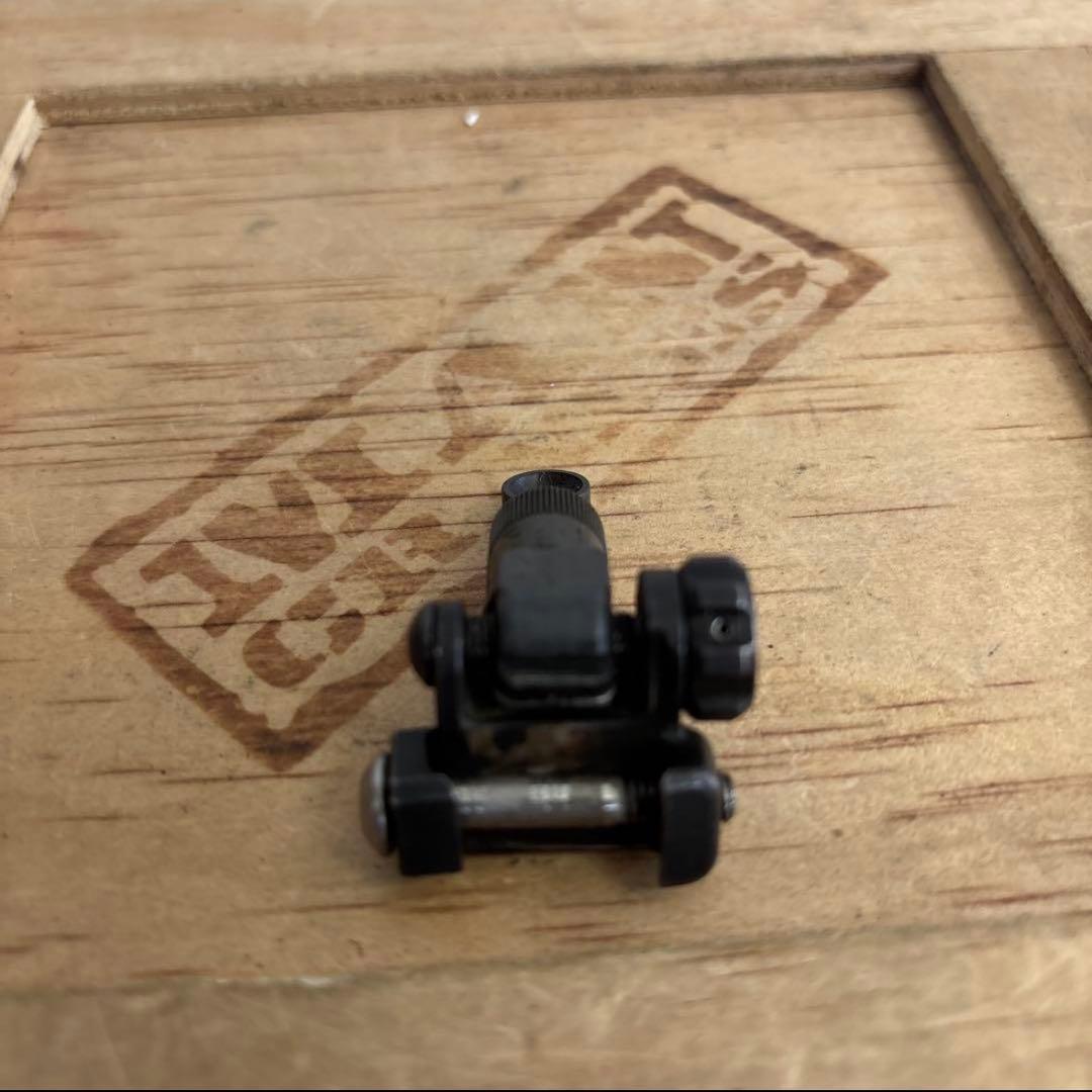 初期型　米軍実物　KNIGHTS REAR SIGHT 600 METER ⑪