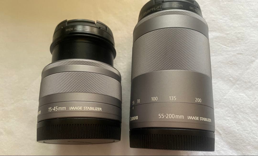 Canon EOS M100 ダブルレンズキット ホワイト おまけ付き