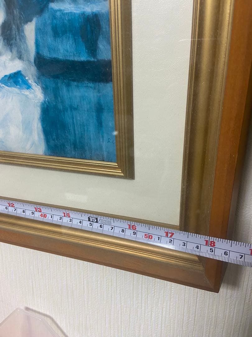 高級輸入美術複製画 ルノワール 《 二人の姉妹 －テラスにて－ 》