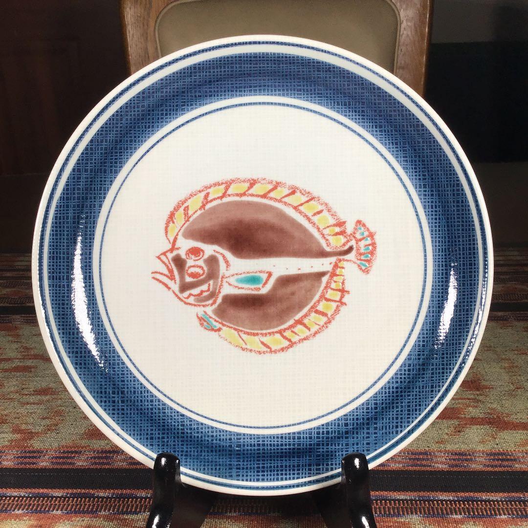 九谷焼　秋月　大きめ　中皿　5種5枚