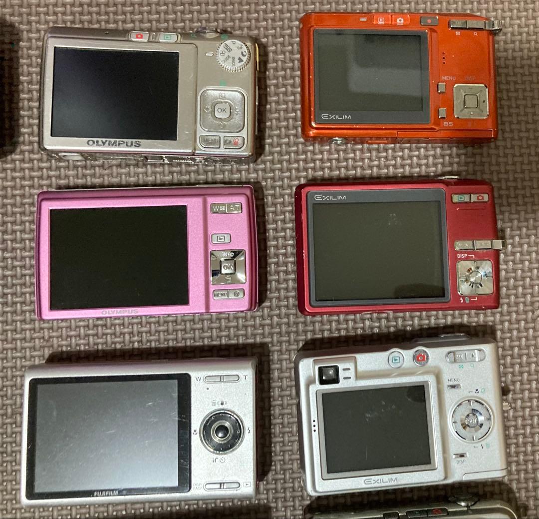 デジカメ22台まとめ売り　※動作未確認