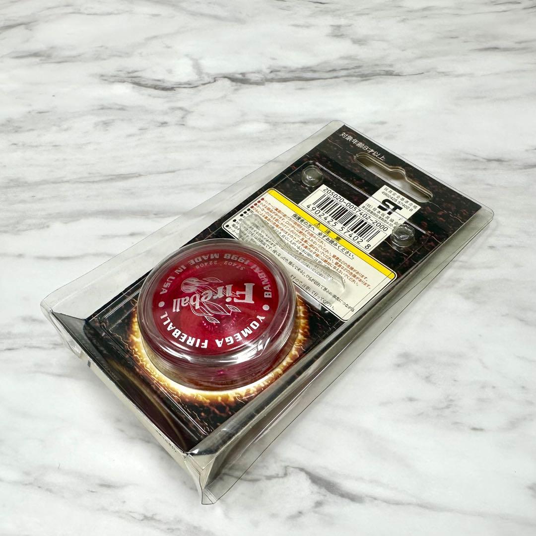 【貴重】【未開封】1998 ハイパーヨーヨー ファイヤーボール クリアレッド