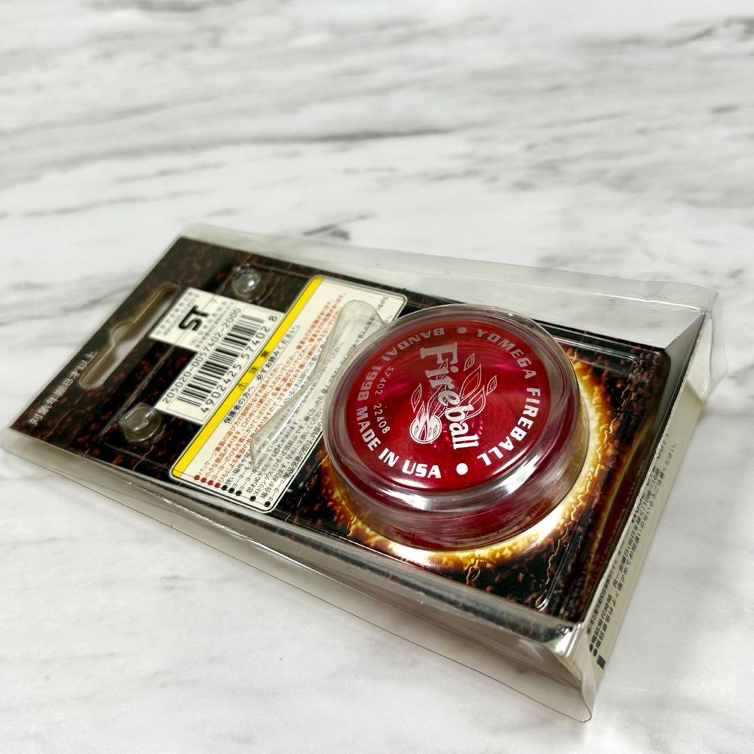 【貴重】【未開封】1998 ハイパーヨーヨー ファイヤーボール クリアレッド