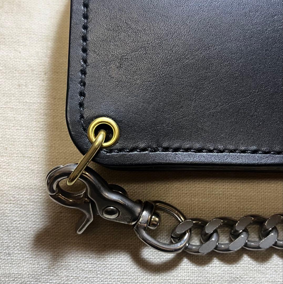 ミドル トラッカーウォレット 姫路レザー タンニン鞣し