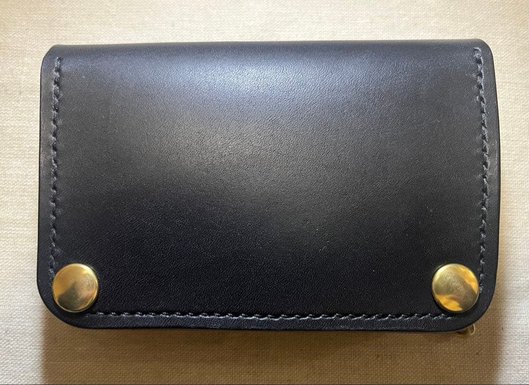 ミドル トラッカーウォレット 姫路レザー タンニン鞣し