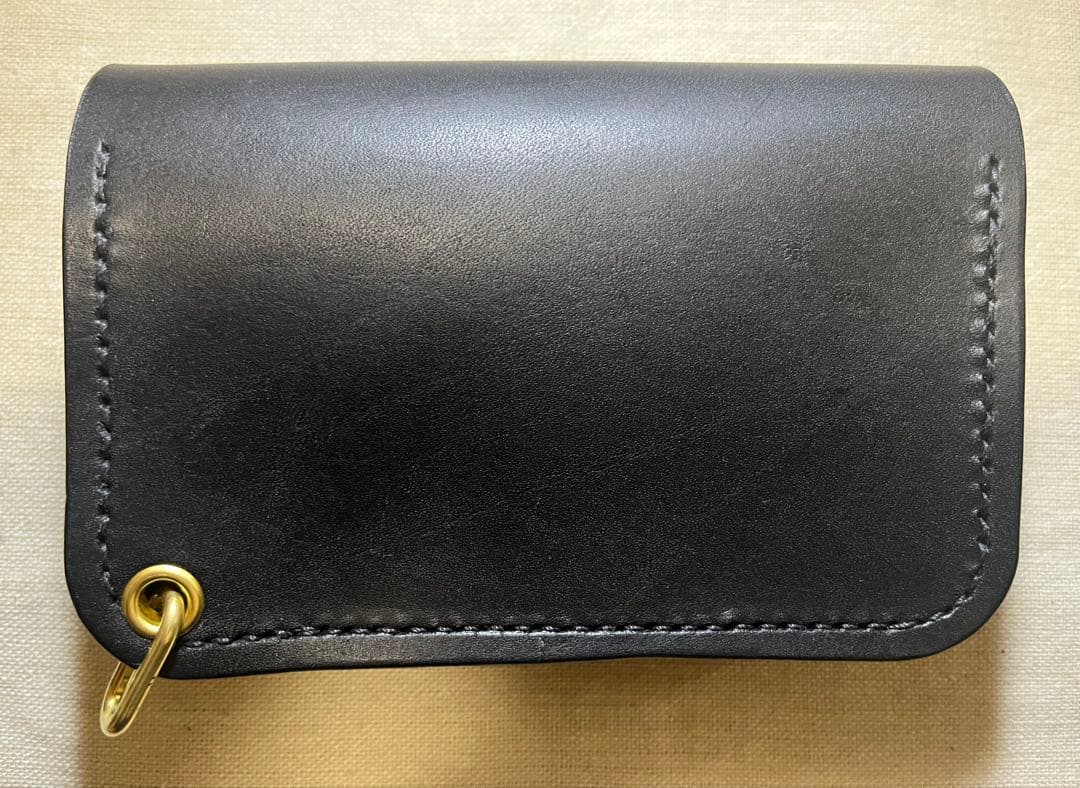 ミドル トラッカーウォレット 姫路レザー タンニン鞣し