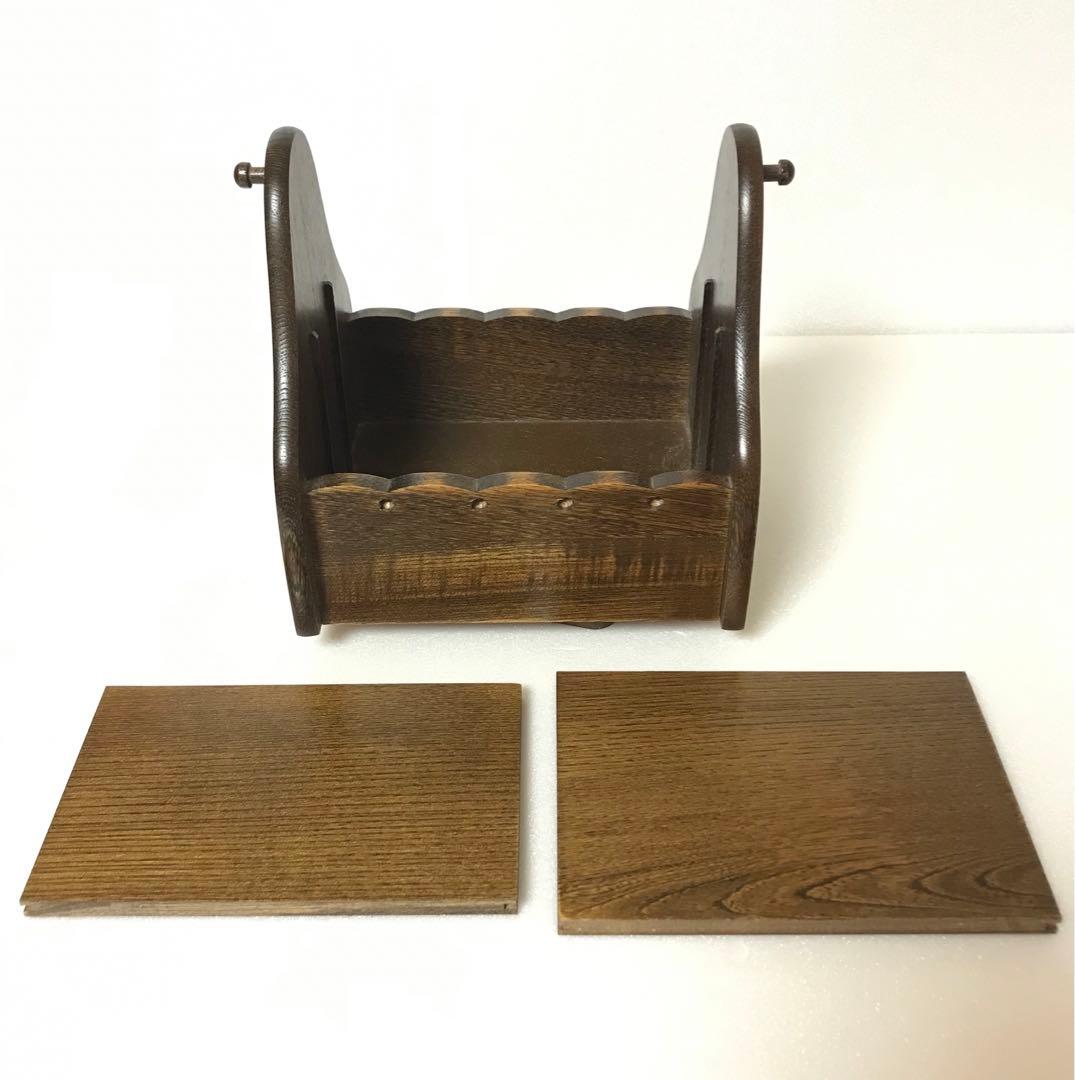 【昭和レトロ☆60年代//70年代】回転式小物ケース リモコンケース