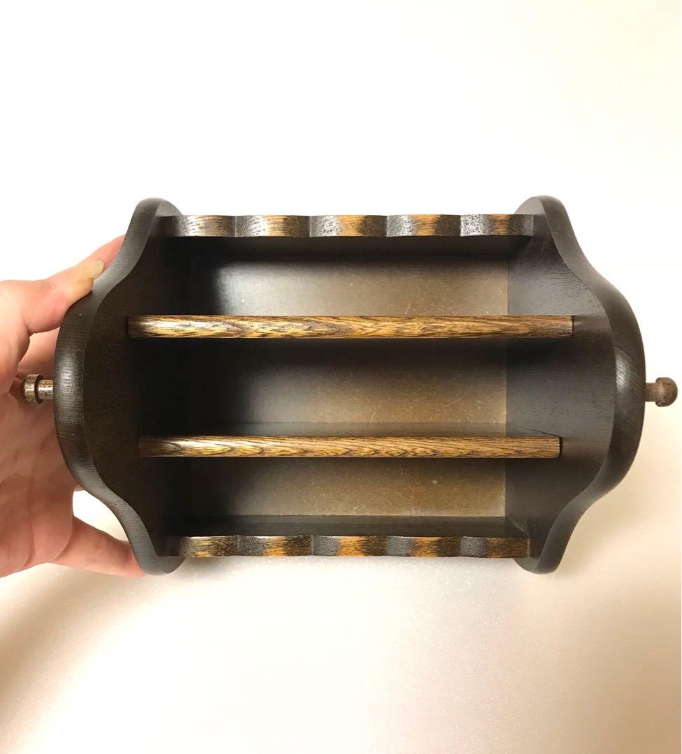 【昭和レトロ☆60年代//70年代】回転式小物ケース リモコンケース