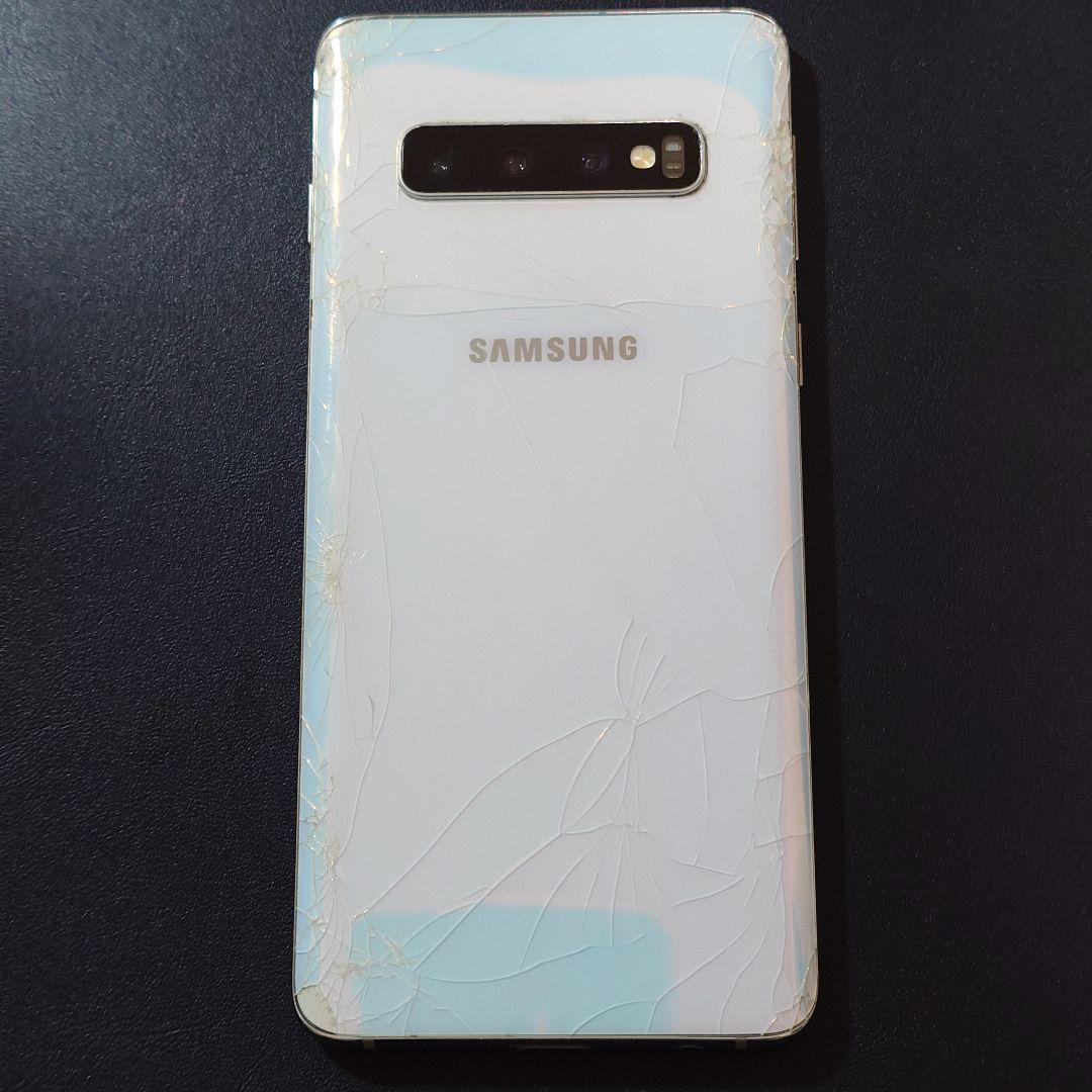 GalaxyS10 プリズムホワイト 128GB ジャンク