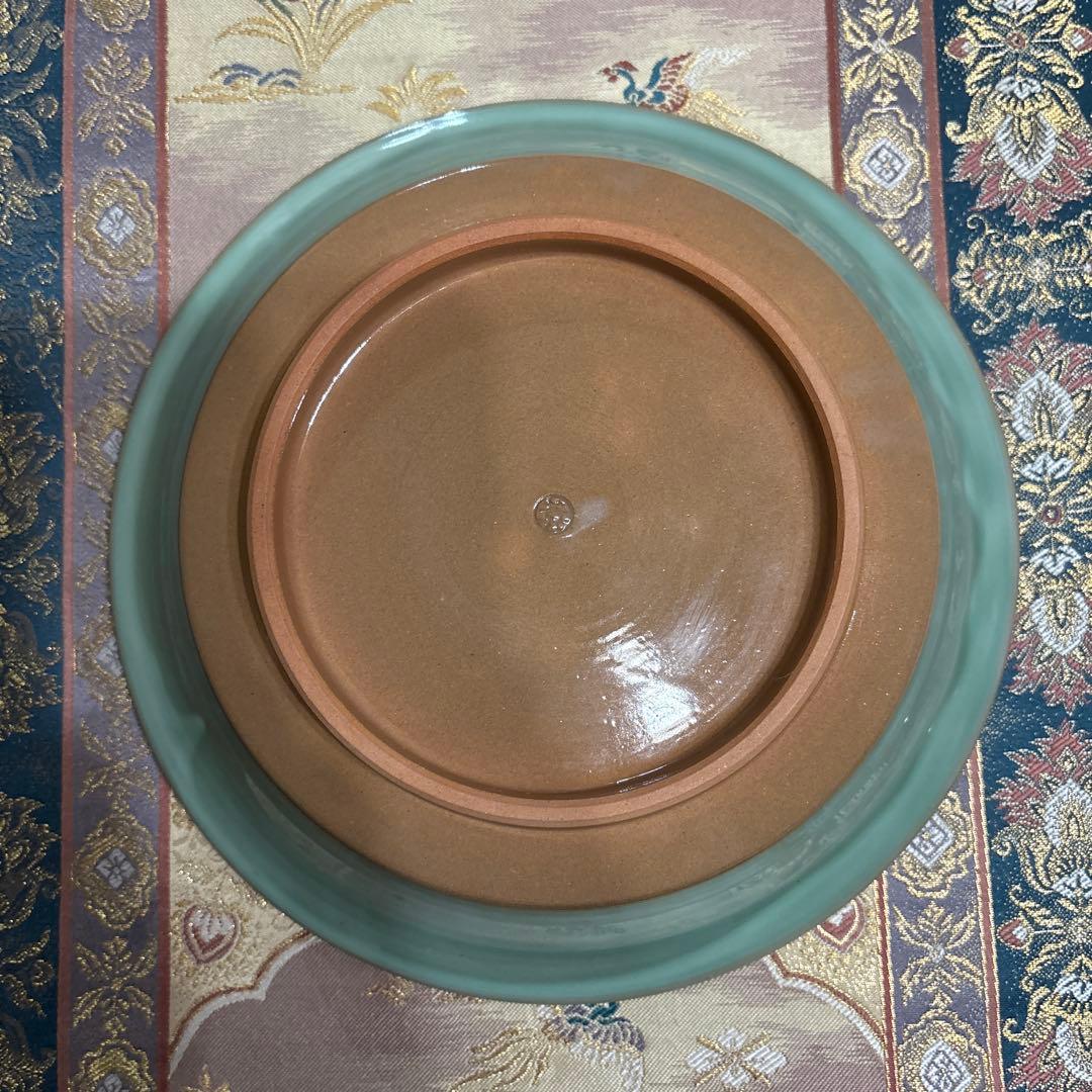 ❤️はな様✨専用　陶葊　深皿《21.6㎝》向日葵