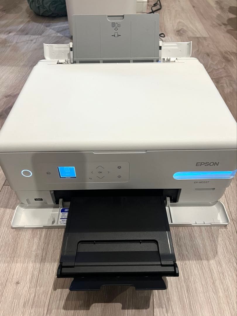 【極美品】EPSONプリンター EP-553T 総印刷枚数111枚