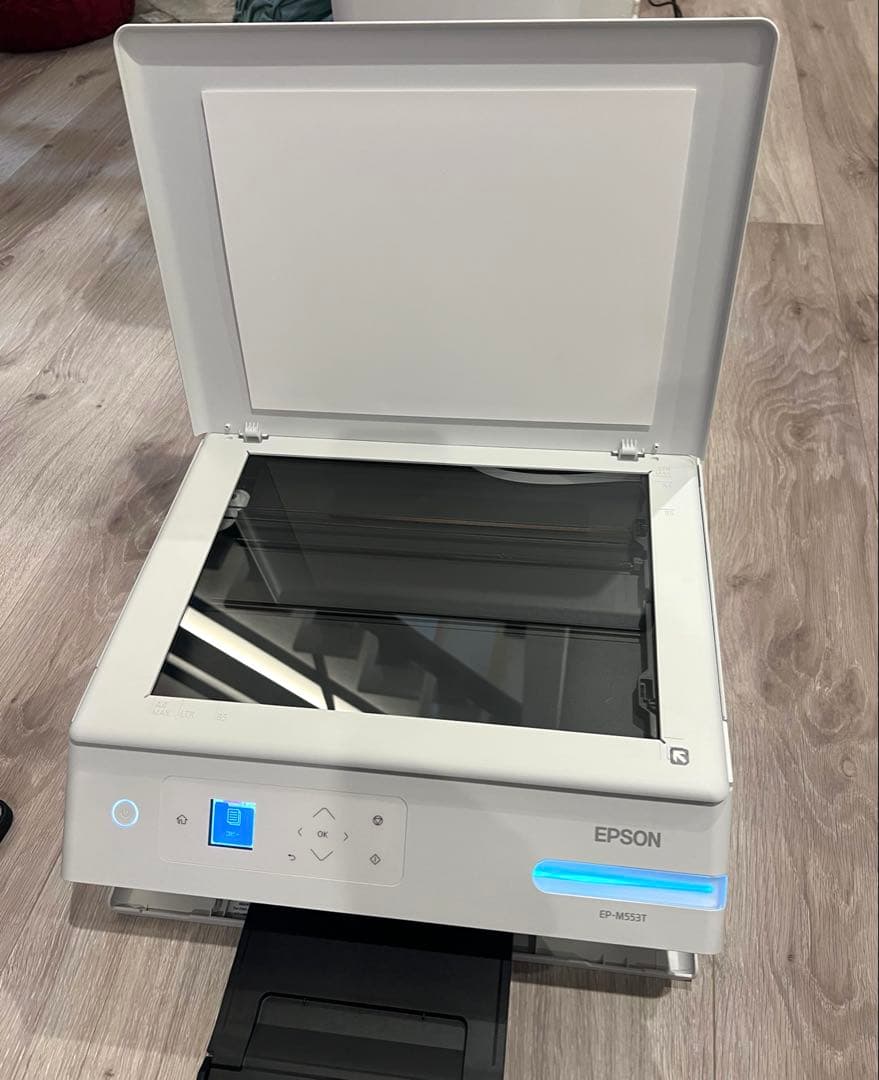 【極美品】EPSONプリンター EP-553T 総印刷枚数111枚