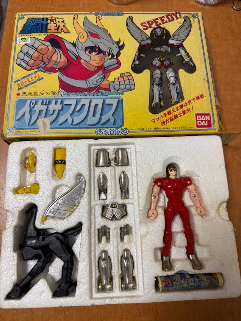 バンダイ ペガサスクロス フィギュアセット