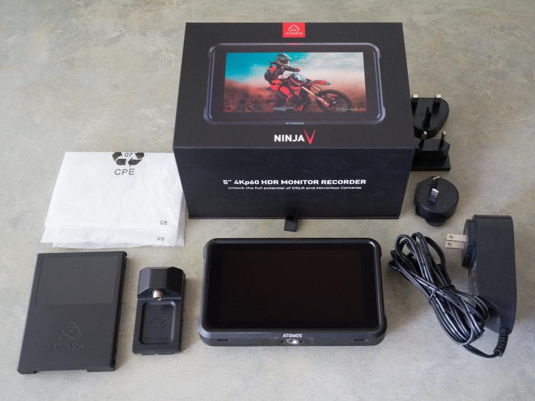 ATOMOS NINJA V モニター SSDレコーダー