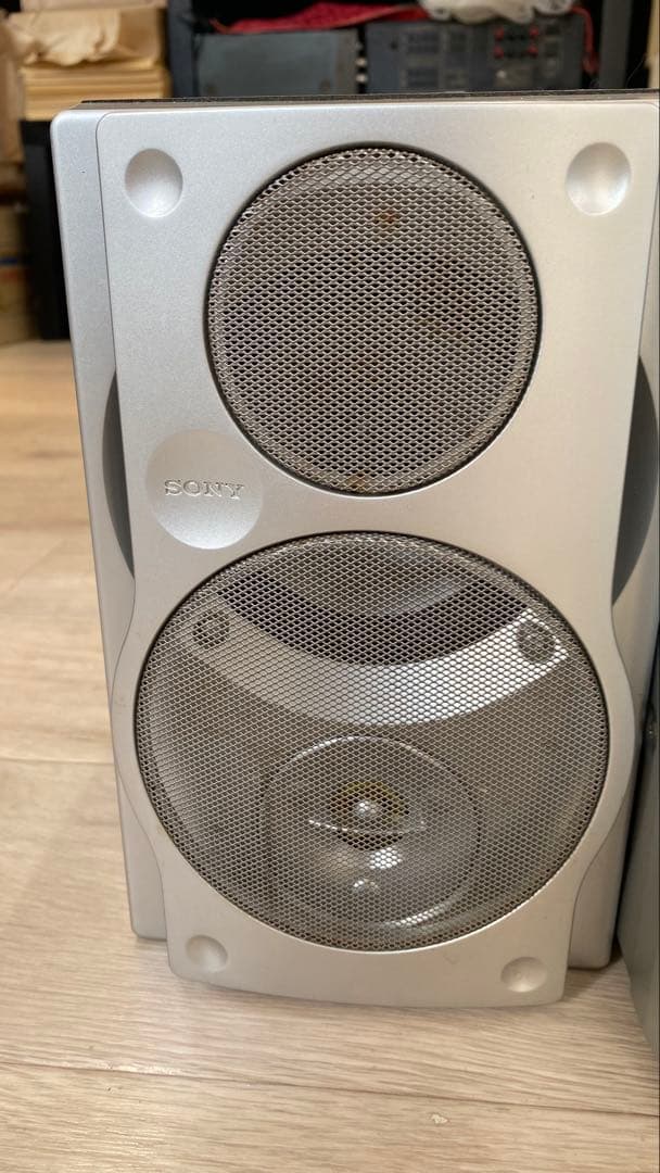 完動品/希少】SONY MD/CD コンポ CMT-PX5 3CDチェンジャー