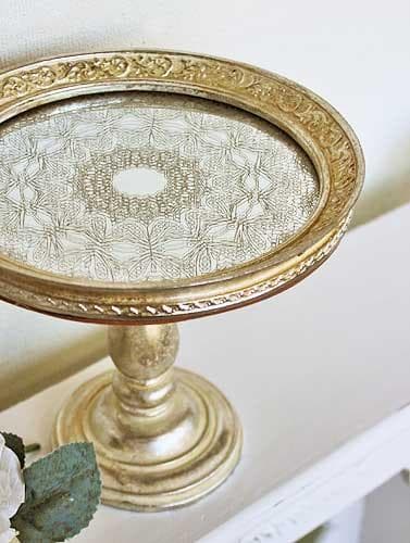 レーストップ ミラー コンポート コベントガーデン トレー KU-30