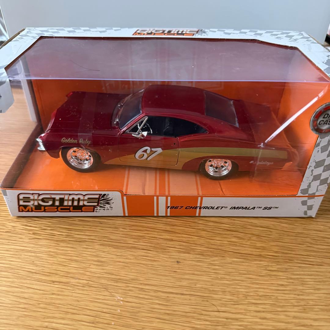ミニカー シボレー インパラ 1/24 ダイキャストカーアメ車 JADATOYS