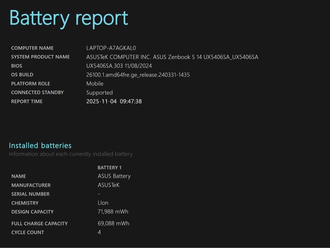 【なむなむ】ASUS Zenbook S14 UX5406SA U7