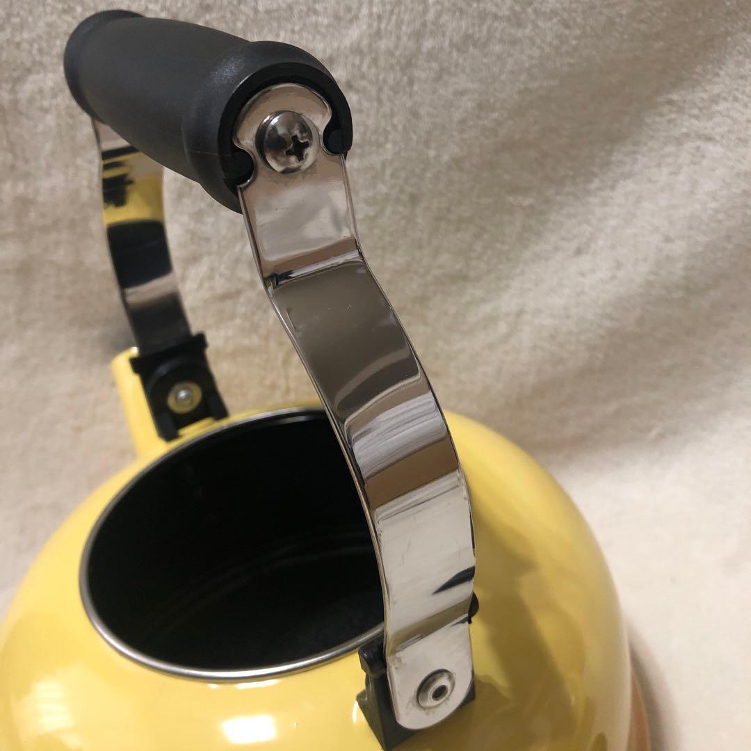 未使用 ル・クルーゼ 生産終了品 1.6L イエロー ケトル やかん 廃盤