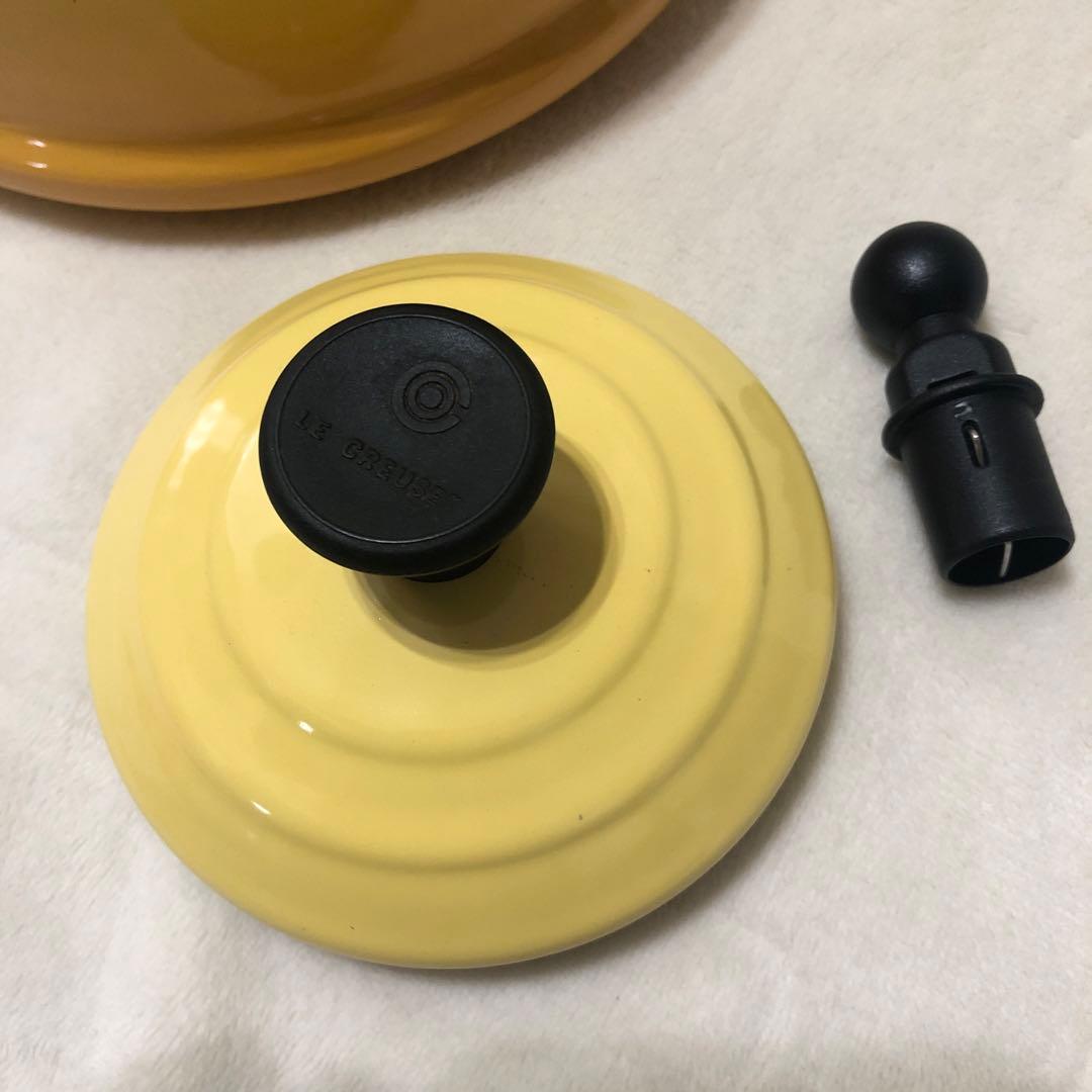 未使用 ル・クルーゼ 生産終了品 1.6L イエロー ケトル やかん 廃盤