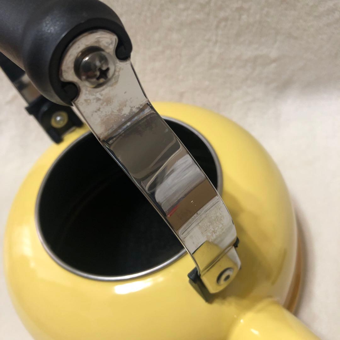 未使用 ル・クルーゼ 生産終了品 1.6L イエロー ケトル やかん 廃盤