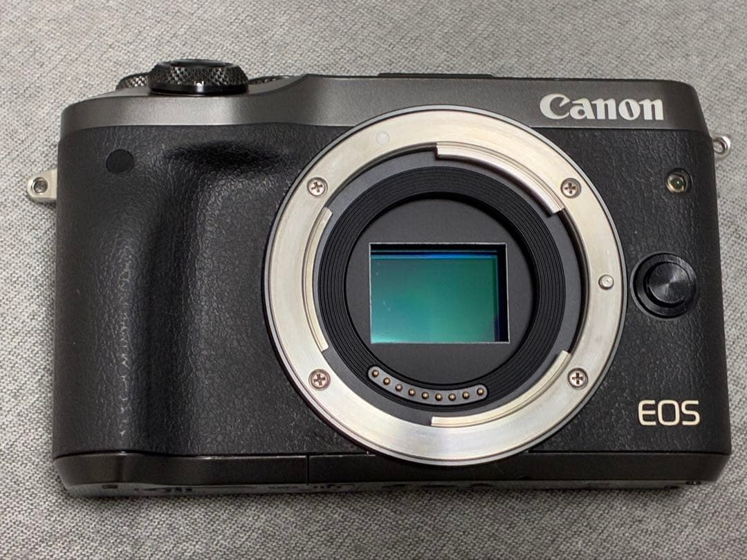 ⭐️美品⭐️キャノン Canon EOS M6 ブラック &ダブルズームレンズセット