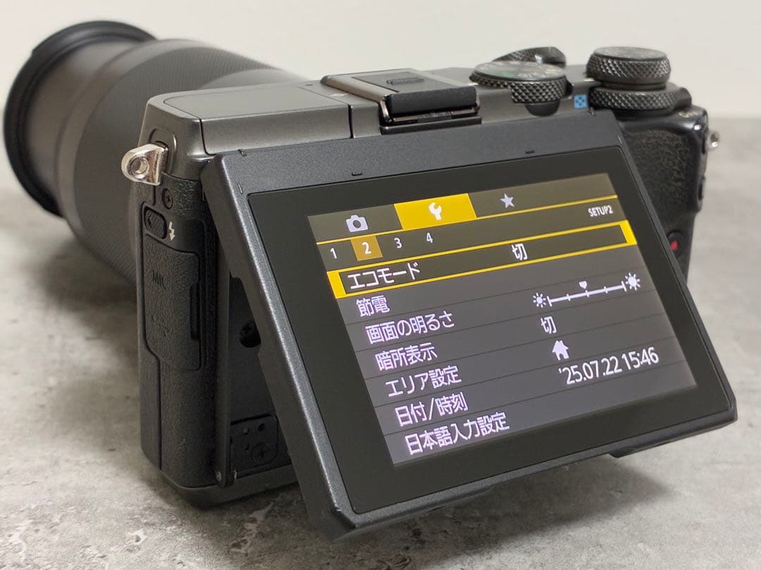 ⭐️美品⭐️キャノン Canon EOS M6 ブラック &ダブルズームレンズセット