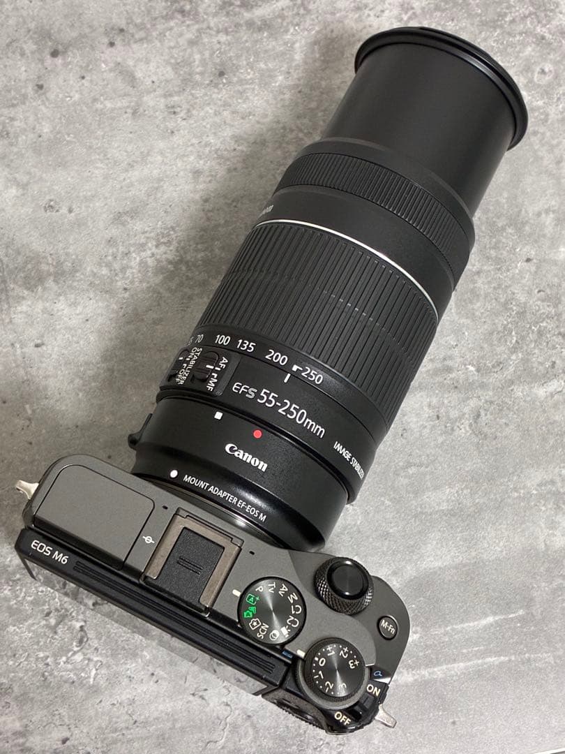 ⭐️美品⭐️キャノン Canon EOS M6 ブラック &ダブルズームレンズセット