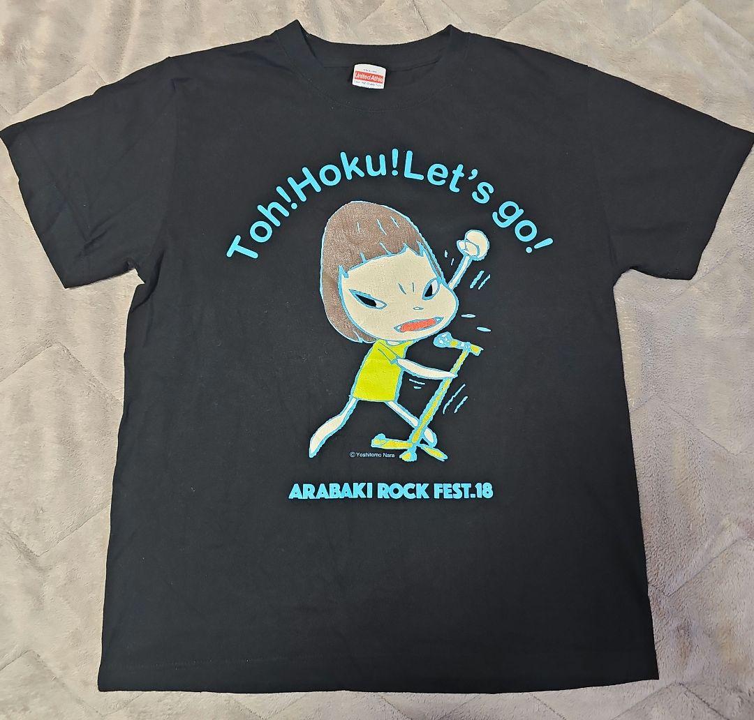 アラバキ 奈良美智コラボTシャツ 2018東北tohoku 荒吐 フェスTライブ