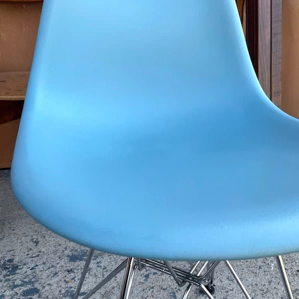ハーマンミラー　イームズ　サイドシェルチェア　プラスチック　eams ブルー