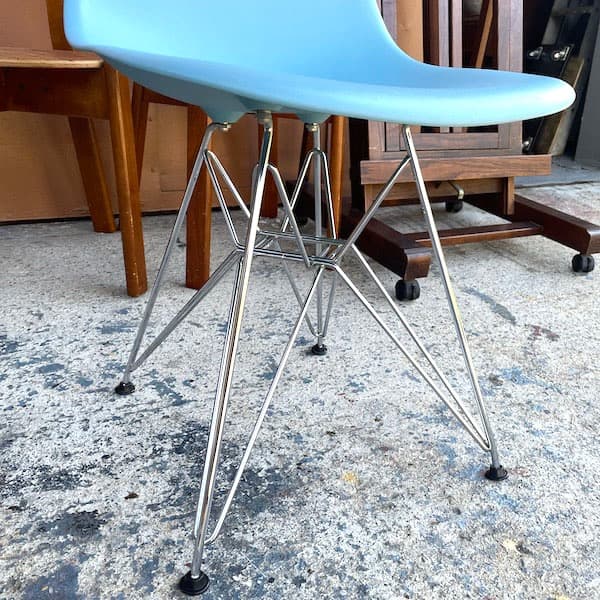 ハーマンミラー　イームズ　サイドシェルチェア　プラスチック　eams ブルー