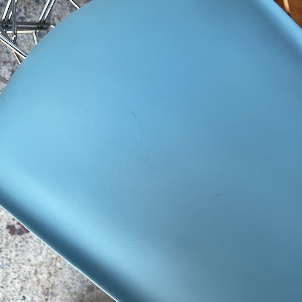 ハーマンミラー　イームズ　サイドシェルチェア　プラスチック　eams ブルー