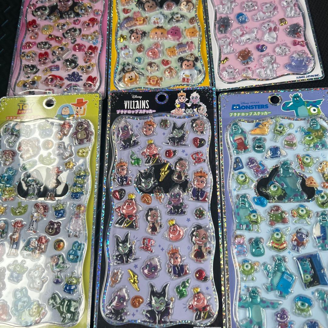 プチドロップステッカー　ディズニー　正規品