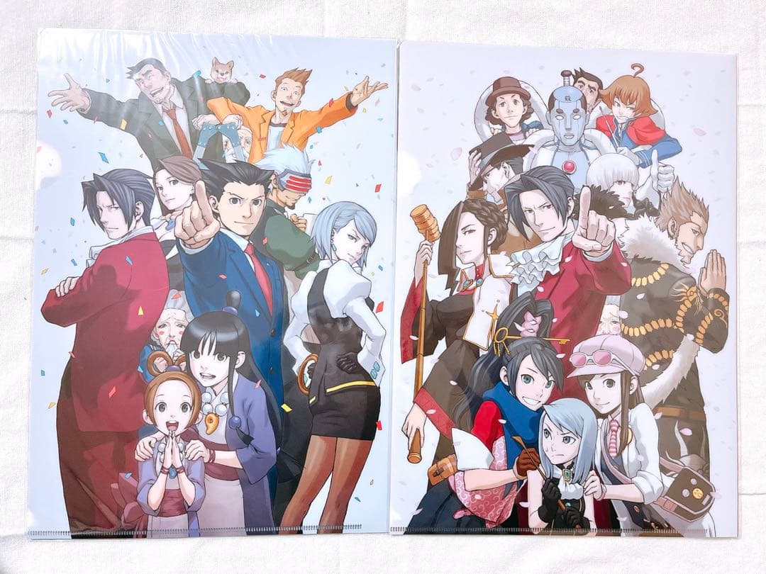 逆転裁判シリーズ クリアファイル