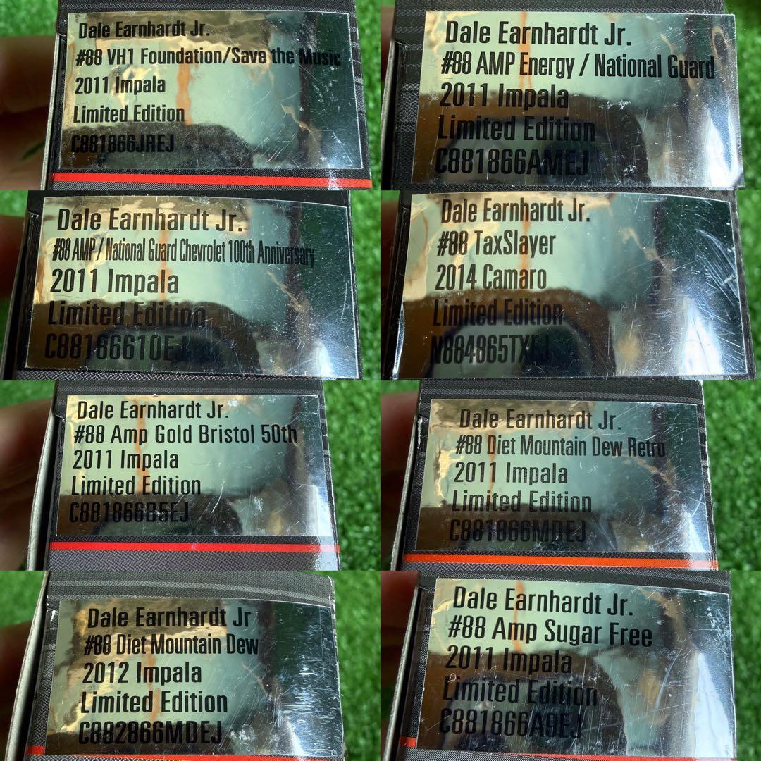 a229-7】ナスカー デイル・アーンハートJr #88 レーシングカー計10台