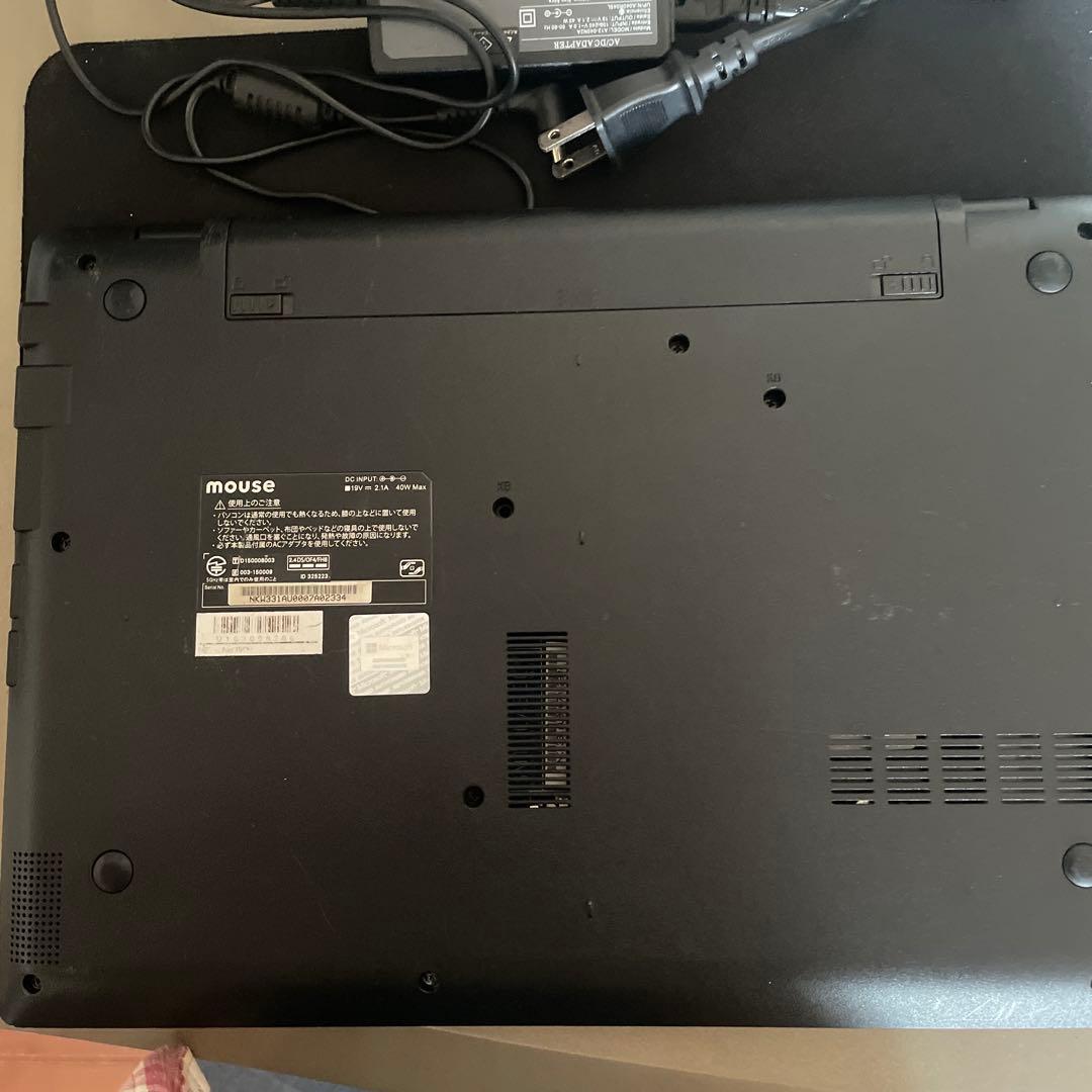 Mouseコンピュータ pc 初期化済み