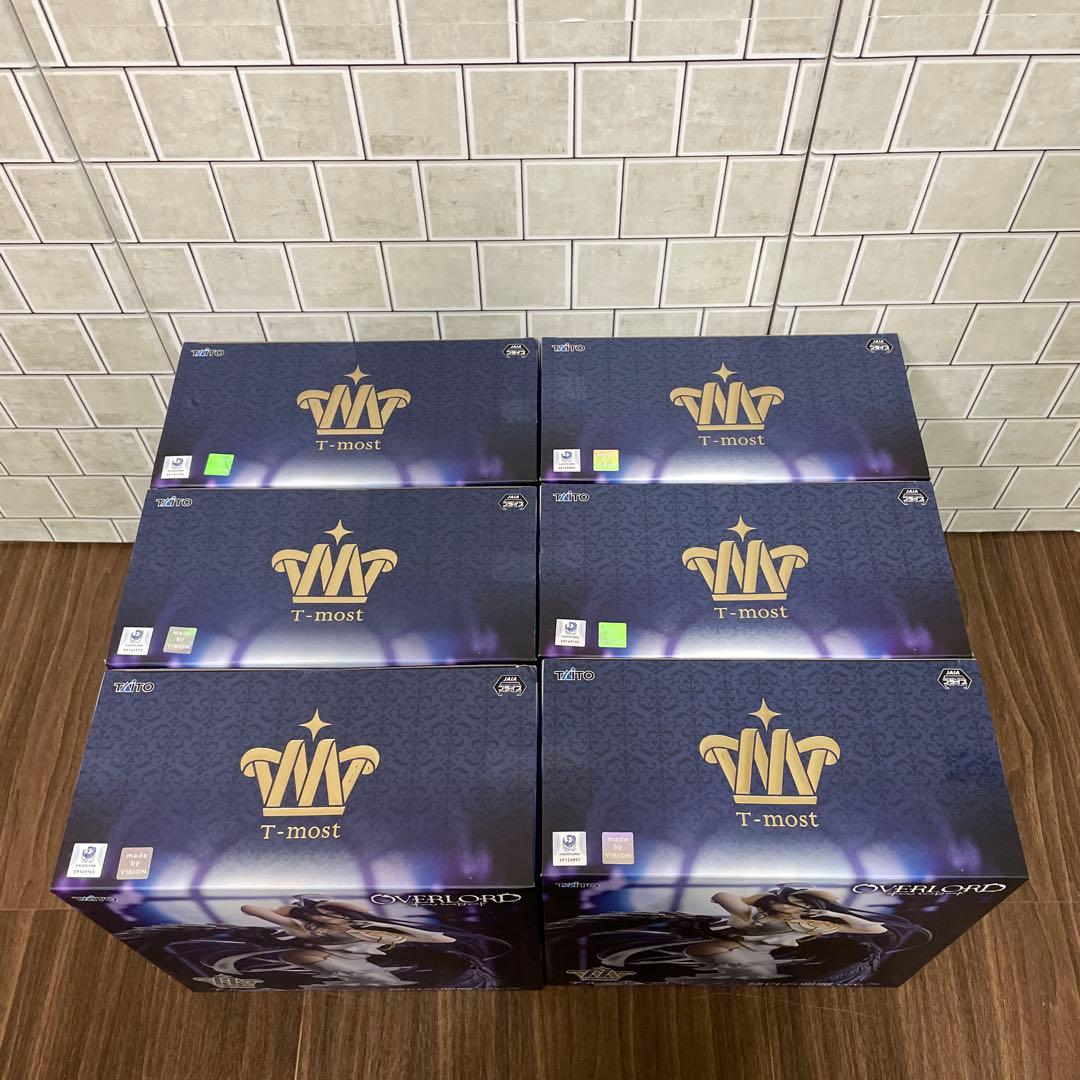 【6体セット】オーバーロード T-most アルベド フィギュア 純白の悪魔