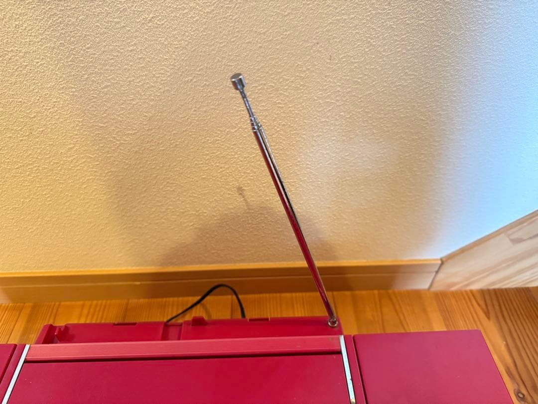 National RX-C45 ナショナル　ラジカセ　赤色　レッド