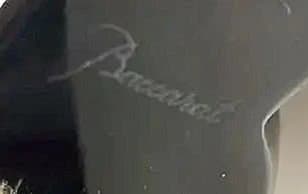 【稀少】オールド バカラ BACCARAT 16cm 黒猫